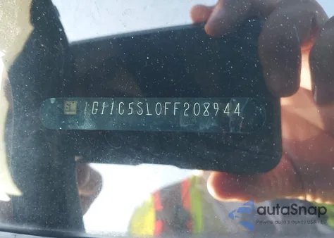 2015 Chevrolet Malibu 1Lt z USA, uszkodzony, nr VIN 1G11C5SL0FF208944